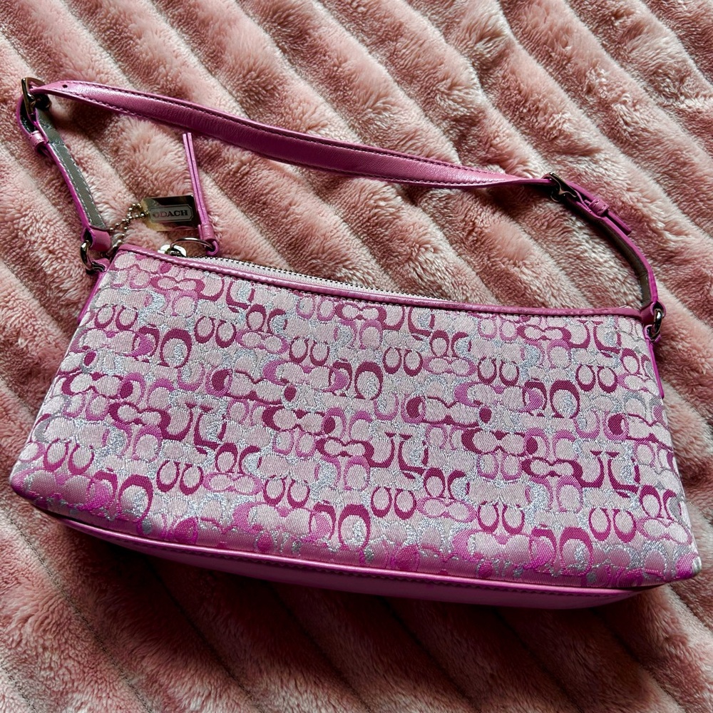Barbie Pink Early 2000’s Coach Logo Handbag